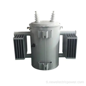 Single Phase 10KVA Pole Mounted Transformer 10KV 400V